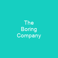 The Boring Company
