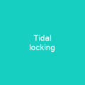 Tidal locking