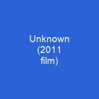 Unknown (2011 film)