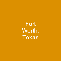 Fort Worth, Texas
