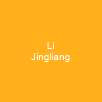 Li Jingliang