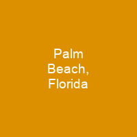Palm Beach, Florida