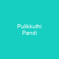 Pulikkuthi Pandi